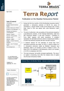 Issue number 5 (a)  Terra Report