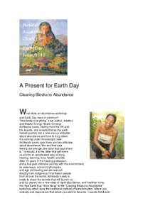 Natural Awakening Charlotte Earth Day Issue, 2012