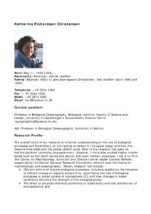Microsoft Word - CV og publikationer_feb_2012_KR