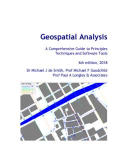 Geospatial Analysis 6th Edition, de Smith, Goodchild, Longley and Colleagues