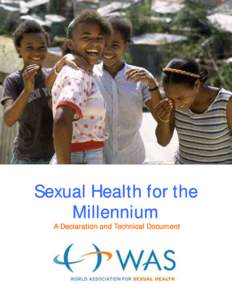 Microsoft Word - SEXUAL HEALTH FOR THE MILLENNIUM formated MRCH[removed]doc