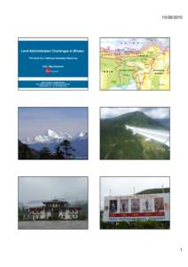 Microsoft PowerPoint - Singapore.3.Bhutan.Enemark.October.2010.ppt [Compatibility Mode]