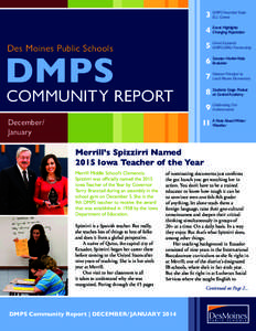 Awarded State 3 DMPS ELL Grants Highlights 4 Event Changing Population