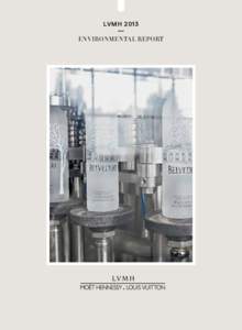 LVMH 2013 — ENVIRONMENTAL REPORT CONTENTS — Introduction