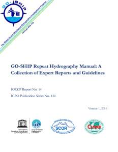 GO-SHIP Repeat Hydrography Manual: A Collection of Expert Reports and Guidelines      IOCCP Report No. 14