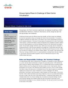 Groupe Agrica Rises to Challenge of Data Centre Virtualisation Groupe Agrica, the French insurance conglomerate, has deployed Cisco® Nexus 1000V Groupe A