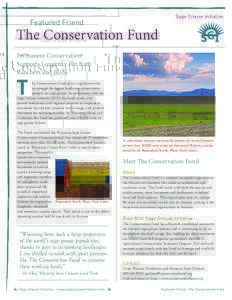 The Conservation Fund-Featured FriendREV.indd