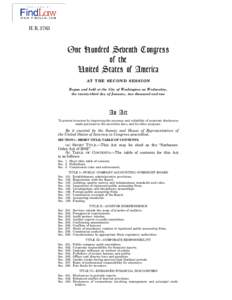 U.S. Securities and Exchange Commission / 73rd United States Congress / United States corporate law / United States securities law / Auditing / Public Company Accounting Oversight Board / SarbanesOxley Act / Securities Exchange Act / Audit committee / Securities Act / Security / Securities regulation in the United States
