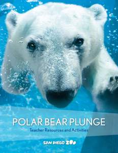 POLAR BEAR PLUNGE Teacher Resources and Activities Welcome to the Conrad Prebys Polar Bear Plunge
