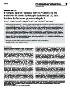 OPEN  Citation: Blood Cancer Journal[removed], e153; doi:[removed]bcj[removed] & 2013 Macmillan Publishers Limited All rights reserved[removed]www.nature.com/bcj