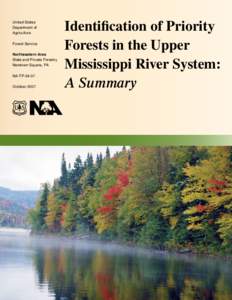 United States Department of Agriculture Forest Service Northeastern Area State and Private Forestry