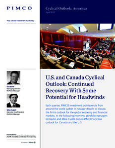 Cyclical Outlook: Americas April 2015 Your Global Investment Authority  Ed Devlin