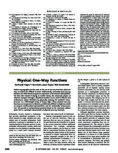 RESEARCH ARTICLES 25. M. R. Singleton, D. B. Wigley, J. Bacteriol. 184, J. M. Caruthers, D. B. McKay, Curr. Opin. Struct. Biol. 12, J. P. Abrahams, A. G. Leslie, R. Lutter, J. E. Walker,