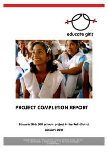 Educate Girls Completion Report