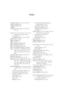 Index  Adlington, Robert, 14–15, 30, 74n, 215 Adorno, Theodor, 214 Albright, Daniel, 156n AMM, 8