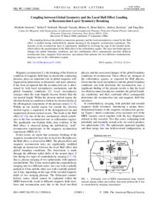 Hall Effect during Counter-helicity Magnetic Reconnection in MRX