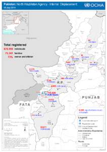 Pakistan: North Waziristan Agency - Internal Displacement  10 July 2014 TAJIKISTAN
