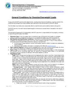 Microsoft Word - General Conditions v20130528 FINAL.doc