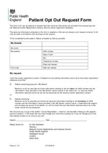 Microsoft Word - Patient Opt Out Request Form and Advice v1.4.docx
