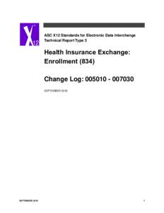 X346 | Health Insurance Exchange: Enrollment (834)