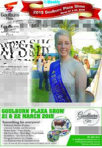 The Post Weekly FREE TO GOULBURN DISTRICT
