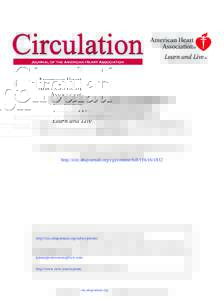 Subendothelial Lipoprotein Retention as the Initiating Process in Atherosclerosis: Update and Therapeutic Implications Ira Tabas, Kevin Jon Williams and Jan Borén Circulation 2007;116;DOI: CIRCULATIONA