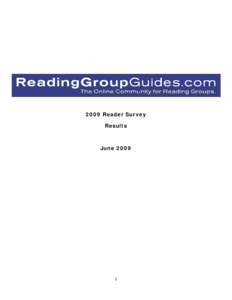 Microsoft Word - ReadingGroupGuides_2009_Reader_Survey_Results_Analysis_Final.doc
