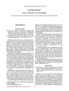 American Mineralogist, Volume 95, pages 204–208, 2010  New Mineral Names*