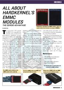 EMMC MODULES  ALL ABOUT HARDKERNEL’S EMMC MODULES