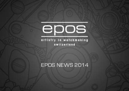 EPOS NEWS 2014  EMOTION 3390 24H  COLLECTION EMOTION