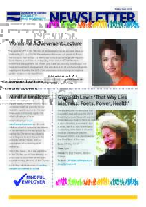 Trinity TermWomen of Achievement Lecture The sixth lecture in the ‘Women of Achievement’ series will take place on Wednesday 25 AprilDame Helena Morrissey will speak on ‘From Patriarchy to Partnership
