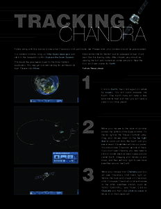 Tracking  Chandra Follow along with this tutorial to see what Chandra’s orbit path looks like. Please note, your browser should be java-enabled. In a browser window, bring up: http://eyes.nasa.gov/ and