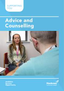 Supporting you Advice and Counselling