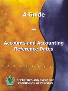A Guide  Accounts and Accounting Reference Dates  Table of Contents