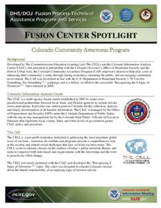 Virginia Fusion Center Security Training