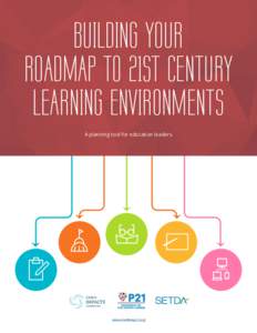BUILDING YOUR ROADMAP TO 21ST CENTURY LEARNING ENVIRONMENTS A planning tool for education leaders.  www.roadmap21.org