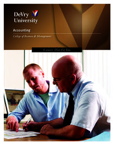 Accounting Degree Programs | Career Guide | DeVry University