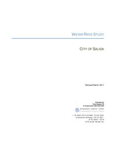 Microsoft Word - City of Salida Water Rate Study_Feb2011_ DRAFT.doc