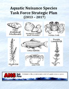 Aquatic Nuisance Species Task Force Strategic Plan (2013 – 2017) Aquatic Nuisance Species Task Force Strategic Plan (2013 – 2017)