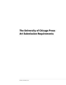 The University of Chicago Press Art Submission Requirements