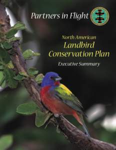 Partners in Flight North American Landbird Conservation Plan Executive Summary