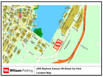 URA Bayfront Avenue Off-Street Car Park Location Map 