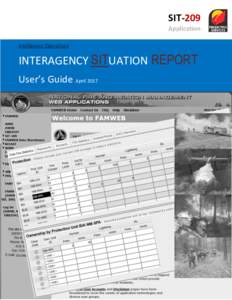 Interagency SITuation REPORT User’s Guide (2017)