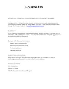 Microsoft Word - Hourglass Professional Discount Application.docx