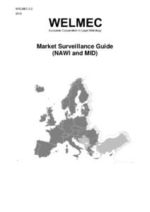 WELMECMarket Surveillance Guide (NAWI and MID)
