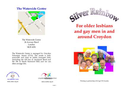 The Waterside Centre  For older lesbians and gay men in and around Croydon