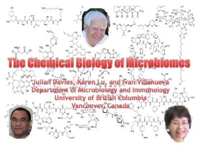The Chemical Biology of Microbiomes