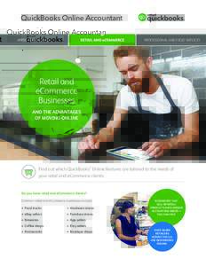 QuickBooks Online Accountant RETAIL AND eCOMMERCE APPOINTMENT-BASED  PROFESSIONAL AND FIELD SERVICES
