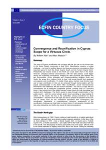 Economic analysis from the European Commission’s Directorate-General for Economic and Financial Affairs  Volume 2, Issue[removed]ECFIN COUNTRY FOCUS