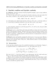 Lipschitz maps / Continuous function / Derivative / Mean value theorem / Modulus of continuity / Lipschitz domain / Mathematical analysis / Mathematics / Lipschitz continuity